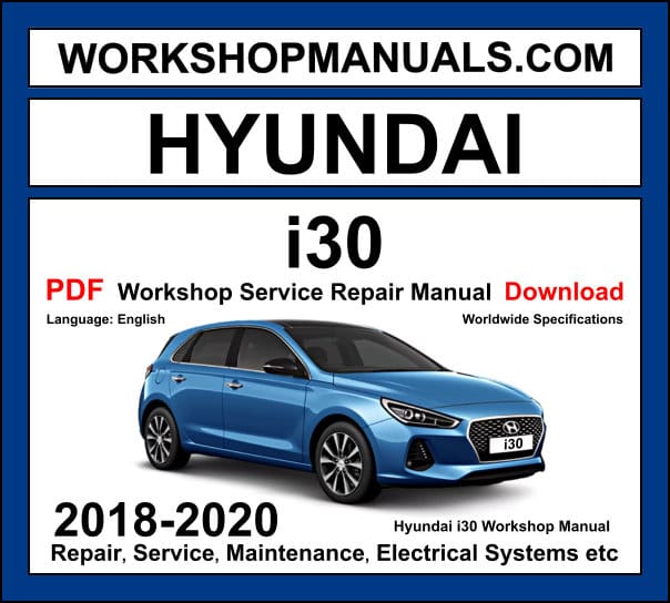2018 HYUNDAI I10 WORKSHOP MANUAL PDF FREE DOWNLOAD visual data 6
