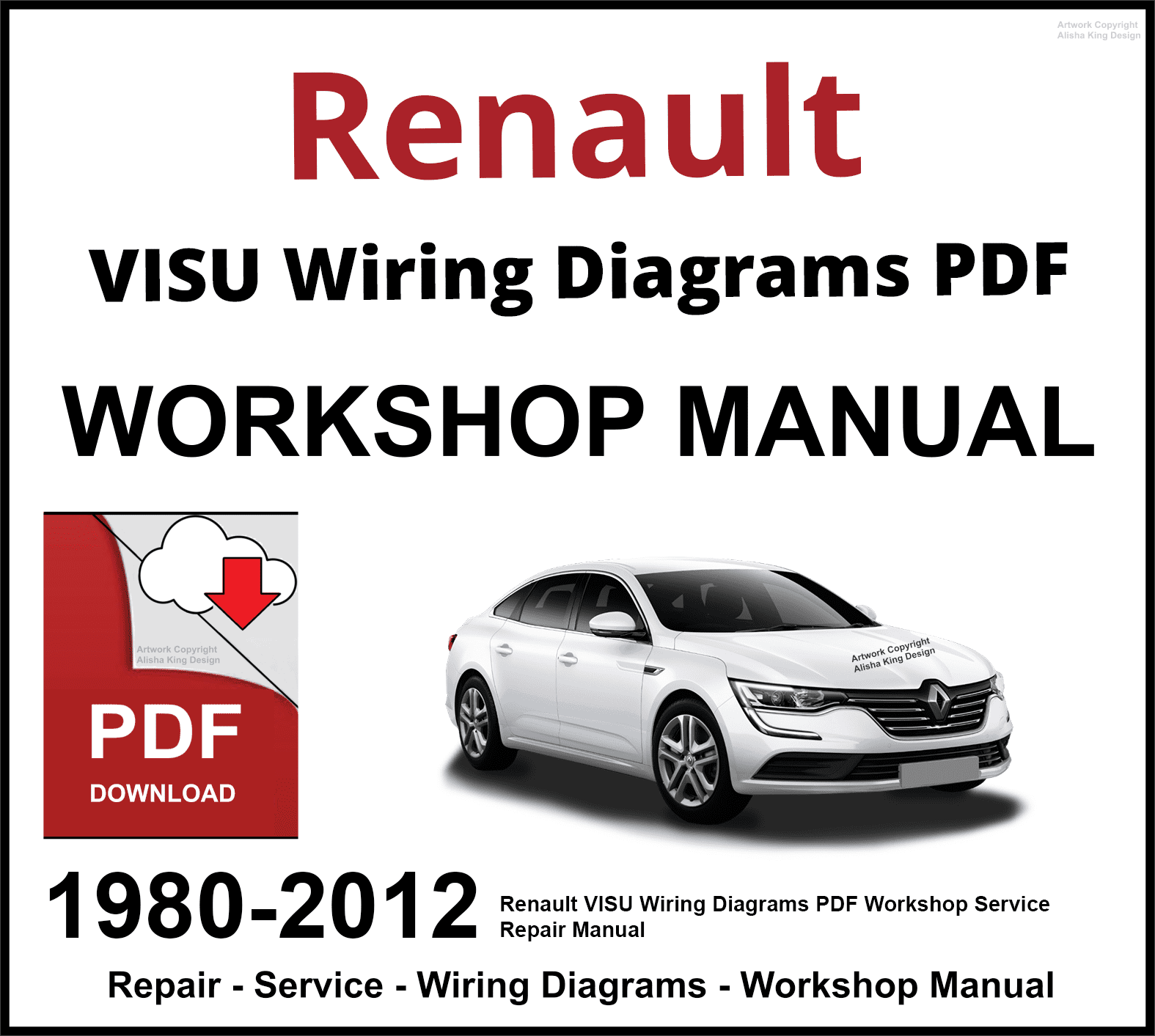 Renault VISU Wiring Diagrams Workshop Service Repair Manual PDF
