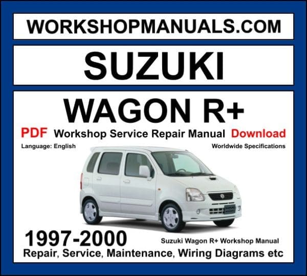 Suzuki Wagon R+ 1997-2000 Workshop Service Repair Manual PDF